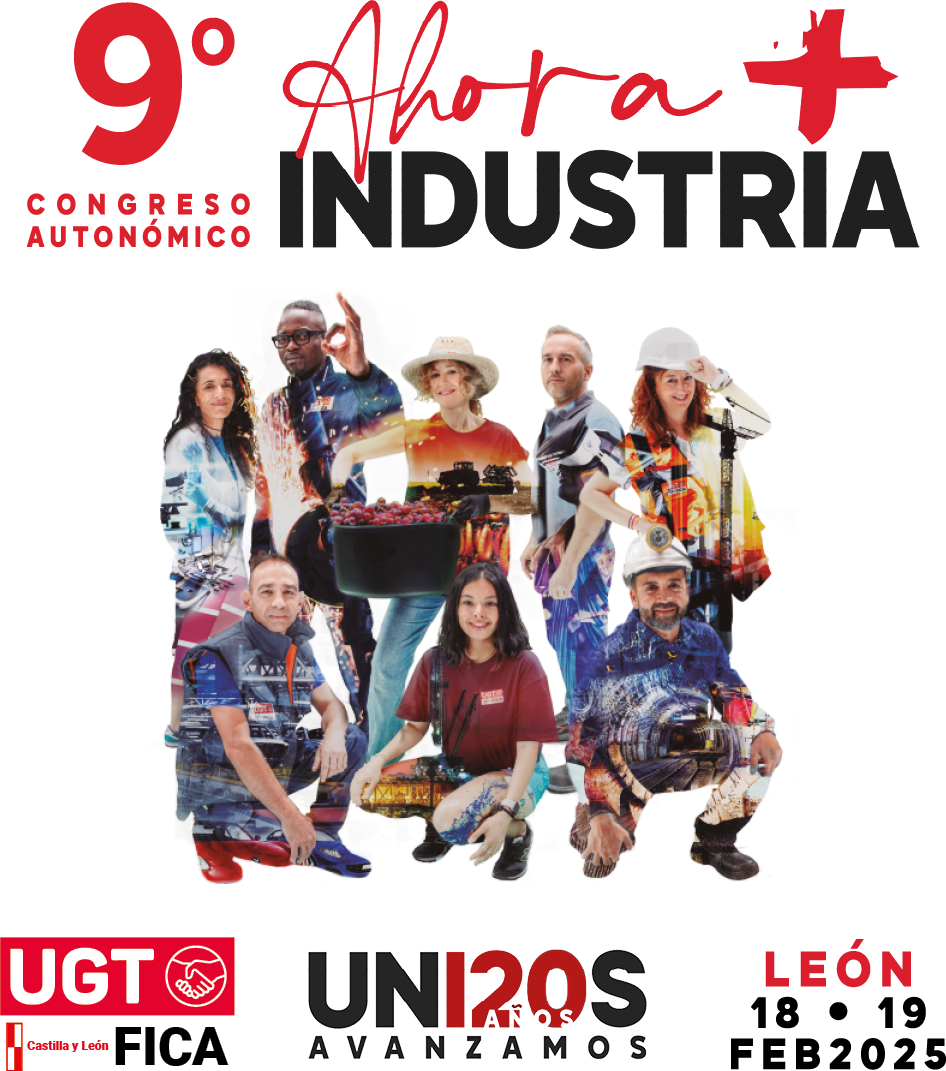 UGT FICA CyL presenta mañana en Rueda de Prensa en León su 9º Congreso Autonómico