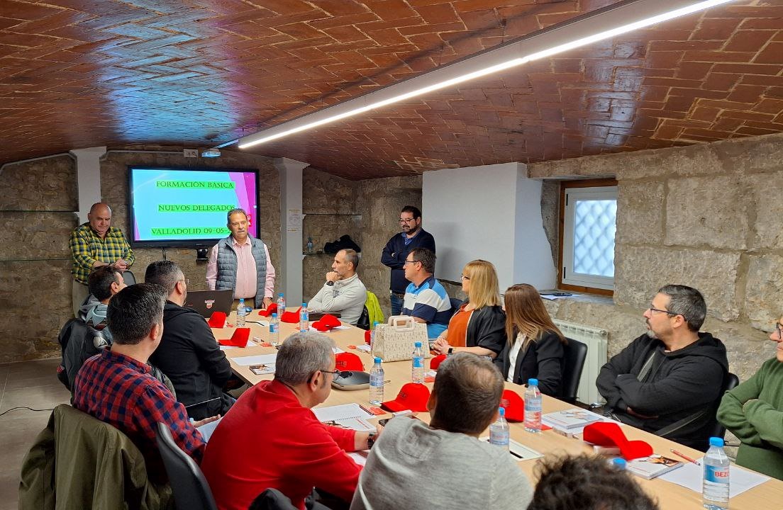 UGT FICA Valladolid realiza una jornada formativa sobre las competencias básicas de los representantes legales de los trabajadores