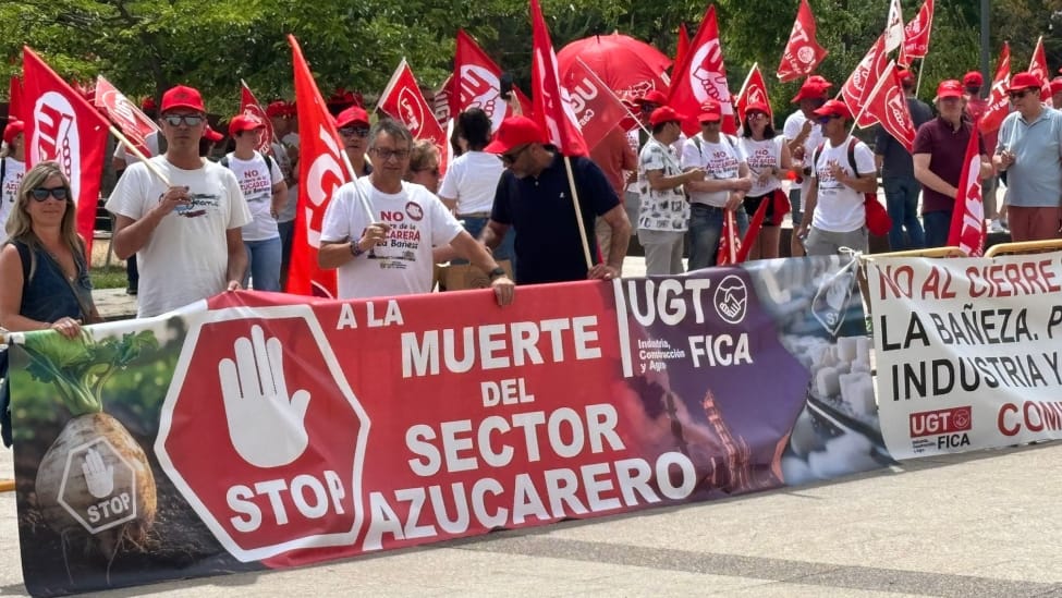 UGT FICA CyL califica como un fracaso la Mesa de la Fundación Anclaje para Azucarera de La Bañeza (León)