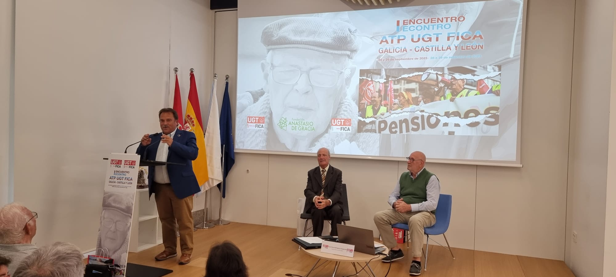 La ATP de UGT FICA Castilla y León celebra las XVI Jornadas bajo el lema "Pensiones Dignas"